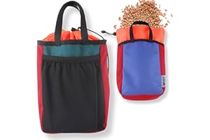 OutdoorBengal Portable Travel Litter Bag, No Mess, Small & Collapsible Bag to Carry Litter, Leak Proof Kit for Cat Litter, Essentials for Traveling with Cats, Travel Litter Box for Car, Plane with Cat