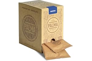 PALMA HOT CHOCOLATE PALMA Italian Hot Chocolate Sachets - Marzipan | 500g (20 Servings)