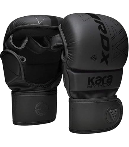 Guanti Da MMA LEONE 1947 BLACK EDITION - Nero, Taglia S, Poliuretano, Per Allenamento Intenso - Foto 4