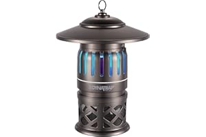 DynaTrap DT1050-TUNSR Mosquito & flying Insect Trap – Kills Mosquitoes, Flies, Wasps, Gnats, & Other Flying Insects – Protects up to 1/2 Acre