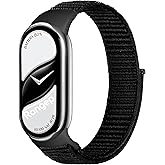 Rongep [Sport Loop] Xiaomi Mi Band 10/9/8 ile Uyumlu Kumaş Kordon Yumuşak ve Konforlu Smart Band10 Kordon Dayanıklı Cırt Cırt