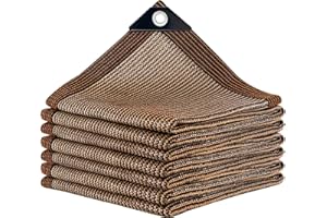 QHAIYYBF Malla para Sombra,80%Sombra Jardin,Tela Sombra Exterior,toldo Rafia,para terrazas, pérgolas, Balcones, Jardines, Plantas, invernaderos, gallineros, Exteriores