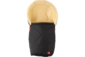 Kaiser 6534125 Sacco Termico in Pelo d'Agnello, colore: Nero