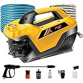 IBELL YO2800 High Pressure Car Washer for Home & Bike Cleaning, 2800W Induction Motor, 240 Bar, 12 L/min Flow, Portable Press