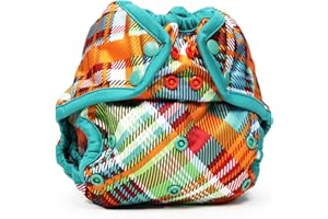 KANGA CARE Rumparooz One Size Snap Cloth Diaper Cover, Quinn Plaid