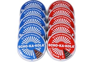 SCHO-KA-KOLA CHO-KA-KOLA - Zartbitter 10er Pack (10 x 100g) und Vollmilch