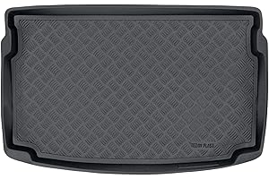M MOTOS Tappeti in PE per bagagliaio adatto per Volkswagen Polo VI dal 2017 Migliorate il vostro comfort di viaggio con il resistente tappetino per auto - tappetino per bagagliaio per tutte le stagion