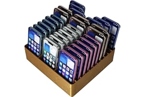 Feldherr Klassensatz Handy Garage Handyparkplatz für 30 Fächer - sofort einsatzbereit, extrabreite Fächer, kein Aufbau nötig, umweltfreundlich aus PLA, ideal für Schule & Büros