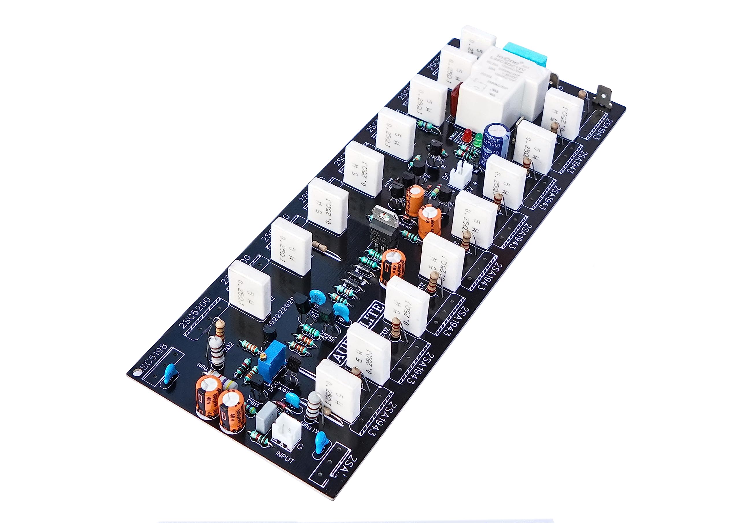 DIGITAL SOUND 800 Watt Mono Amplifier Board for 2SC5200 + 2SA1943 with Inbuilt Speaker Protection (Only Driver Section & Speaker Protection Assembled)