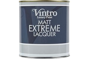 Vintro Paint | Extreme | Matt Lacquer | Chalk Paint Sealer | Interior & Exterior | 500ml
