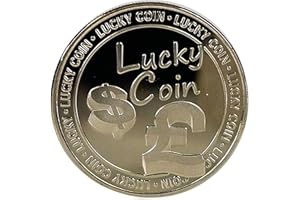 Gadgetzone Unique Novelty Lucky Coin Engraved with Special Message - Sentimental Keepsake Good Luck Charm Mum Dad Romantic Coin for Fortune Blessing Pendant Pocket Coin (Luck Of The Irish Lucky Coin)