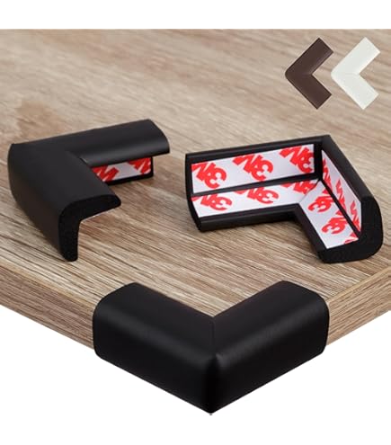 Paraspigoli Per Bambini - 4 Pezzi In Gomma Con Disegni Cartoon - Autoadesivi Per Mobili - Foto 9