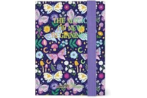 Legami - Agenda semanal fotográfica Mini 2026, Butterfly, 12 meses, agenda incluida, cierre con elástico, agenda de enero de 2026 a diciembre de 2026, en papel FSC certificado, 8 x 11 cm