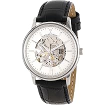 Jacques Lemans Unisex-Armbanduhr Classic Analog Leder N-207A 
