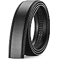 CHAOREN Leather Belts for Men Without Buckle 1 3/8" - Belt without Buckle - Replacement Ratchet Belts for Men leather