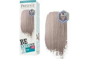 Vip's Prestige Be Extreme |Tóner Semipermanente para el cabello Color 20 Titanium | Pigmento Puro | Da Color a Cabellos Decolorados o Canosos | Sin Amoniaco, Sin Parabenos y PPD
