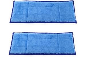 KNIWELSHOP 2 Stück Nass, Feucht oder Trocken Wischtücher (frei wählbar) Microfaser Pads, Tücher passend für Staubsauger Braava Jet 240, 241, 250 waschbar (Dry, Trocken)