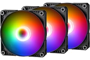 Phanteks SK PWM D-RGB Lüfter, confezione da 3-120 mm, nero/bianco