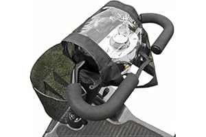 SPEEDWELLSTAR Clear Panel Cover Mobility Scooter Waterproof Tiller Protector – Universal Fit Control Dash Hood Adjustable Fitted See Through Control Electric – UK Seller