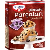 Dr. Oetker 70g Bitter - &Ccedil;ikolata Par&ccedil;aları (Dekor)