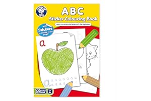 Orchard Toys Kolorowanka ABC i książeczka aktywności, pomaga nauczyć alfabetu, edukacyjna kolorowanka, idealna dla dzieci w wieku 4 lat, 21 cm x 2 cm x 29 cm