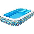 Bestway Happy Flora 3.05 m Inflatable Family Pool
