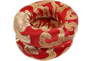 Milisten - Cuscino per campana da canto in cotone, per canto e campana, confezione da 2 pezzi