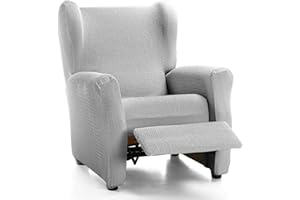 ECOMMERC3 | Funda para Sillón Relax Elástica y Extrasuave Color Alma - Funda para Sillón Relax Ajustable 100% Made in Spain