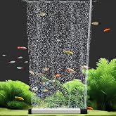 Hygger Aquarium Bubble Diffuser, Aquarium Air Stone Kit, Fish Tank Bubbler Air Stone for Aquarium Silent with Air Hose for Fr