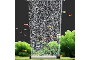 hygger Aquarium Sauerstoff Blasenstreifen, Aquarium Luftausströmer Leise, Sauerstoffstein für Aquarium Set, Aquarium Sprudler Fish Tank Bubbler mit Luftschlauch für Süßwasser und Salzwasser (15cm)