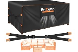 stora trädgårdsmöbler överdrag vattentäta 300 x 250 x 100 cm utomhus set