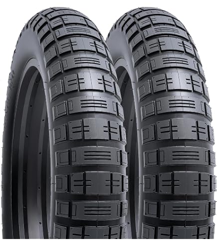 VEE Tire Unisex - Adult E-Huntsman Bicycle Tyre, Black, 20 x 4.0