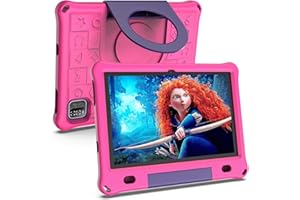 VASOUN Kids Tablet 10 inch, Android 15 Tablets for Kids with 6GB RAM and 64GB ROM, 6000 Mah, Tablet PC with Time Limits, Age Filters, Parental Controls, 5G WIFI, Bluetooth(Pink)