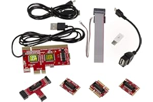 KALEA-INFORMATIQUE KALEA INFORMATIQUE Testeur Post Card 7 en 1 pour Carte mère de PC et PC Portable. Interfaces PCI PCIe LPC et EC DEBUG Port