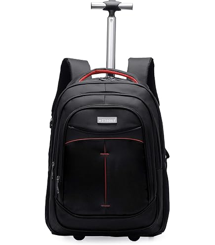 JanSport Driver 8 Rolling Backpack and Computer Bag - Durable Laptop Backpack with Wheels, Tuckaway Straps, 15-inch Laptop Sleeve