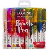 Ecoline 10 fır&ccedil;a u&ccedil;lu kalem seti - Fashion