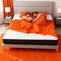 Materasso Matrimoniale Piccolo 120x190 Cm Hiimgo In Memory Foam E Schiuma Di Supporto 22 Cm – Ortopedico, Traspirante Con Copertura A Maglia Rimovibile, Antimal Di Schiena