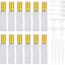 10 Ml Leere Glas-Sprühflaschen Mit Skala – Perfekt Für Parfümproben & ätherische Öle