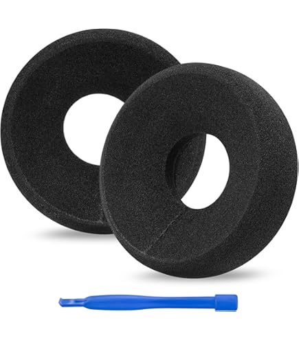 SOULWIT Mousse Coussin Coussinets Pour Grado SR60/SR60e/SR60i/SR60is/SR60x, SR80/SR80e/SR80i/SR80is/SR80x, SR125/SR125e/SR125i/SR125is/SR125x, SR225/ 225e/225i/225is, SR325/325e/325i/325is
