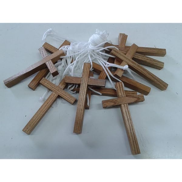 Kit Creazione Gioielli 170 Pezzi Con Tema Croce - Perline Turchesi, Legno E Lega - Arricraft, In Scatola Portatile - 3