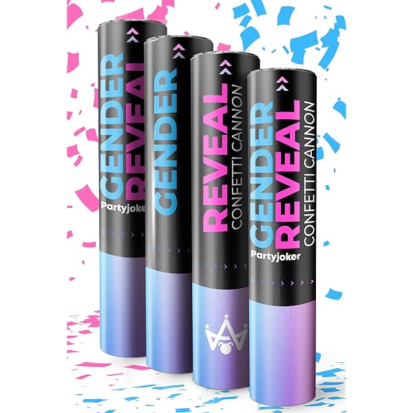 24 Épingles Boutons Gender Reveal - Rose Et Bleu Avec Paillettes Pour Fête Annonce Sexe Bébé
