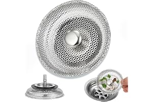 1 stycken Handfat sil, Diskho sil i rostfritt stål, Universell diskho sil, sil korg diskbänk, Silkorgar, dräneringssil, silkorgventil, Lämplig för kök,badrum,förhindra träskor,dålig lukt(8cm diameter)
