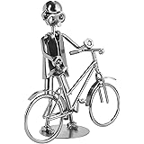 Brubaker Vite Uomo Bicicletta - Fatto a Mano in Ferro Figura Uomo Metallo - Metallo Figura Idea Regalo per Ciclista e Vendito