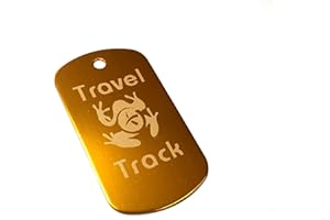 AllCachedUp Trackable Tag for Geocaching - Travel Track Tag - trackable like a Travel Bug