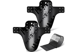 FETESNICE Mountain Bike Mudguard, 2Pcs MTB Mudguard Front and Rear Compatible,Fits 26", 27.5", 29", Plus Size and Fat Bike Wheel Sizes
