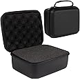 caseling Protective Hard Case With Customizable Foam – 9 Inch Lightweight Hard Shell Case for Electronics, Cameras, Tablets, Phone & More – 9 x 7 x 4.5 Inches