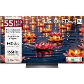 LG 139 cms (55 inches) evo C6 AI Series 4K Ultra HD (3840 x 2160) Smart webOS OLED TV OLED55C6PLA 2026
