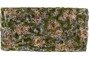 REPITERRA - Pannello posteriore per terrario, effetto 3D, diversi design, look naturale, 120 x 60 cm