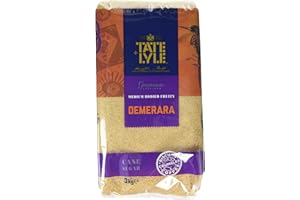 Tate & Lyle - Demerara Brown Sugar - Fruity, Sweet-Spiced Crystals with Crunch - For Hot & Cold Drinks, Baking and Toppings - Vegan, Vegetarian and Suitable for Kosher Diets - 3kg x 4