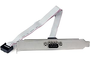 ‎STARTECH StarTech.com DB9 Slotblech Seriell Motherboard Header mit 9pol Stecker an 10-pin Buchse - Motherboard Header (Buchse) 1 x DB-9 (Stecker)